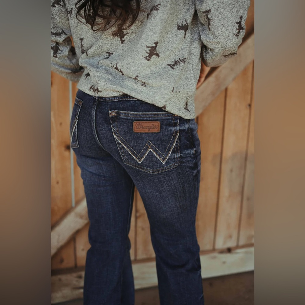 Wrangler Retro Trouser Mae Mid Rise